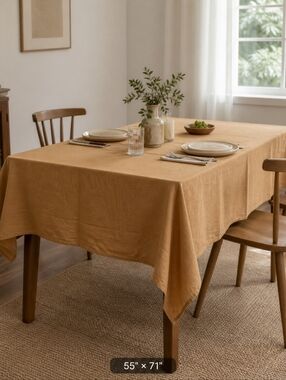 H&M Tablecloth 55in*71in